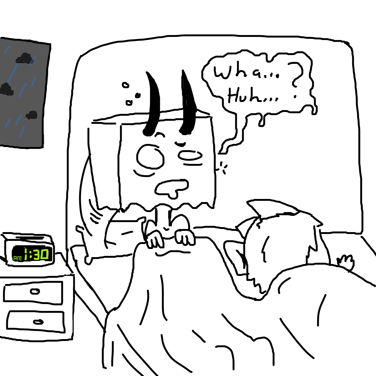  - Online Drawing Game Comic Strip Panel by CherryFlavored