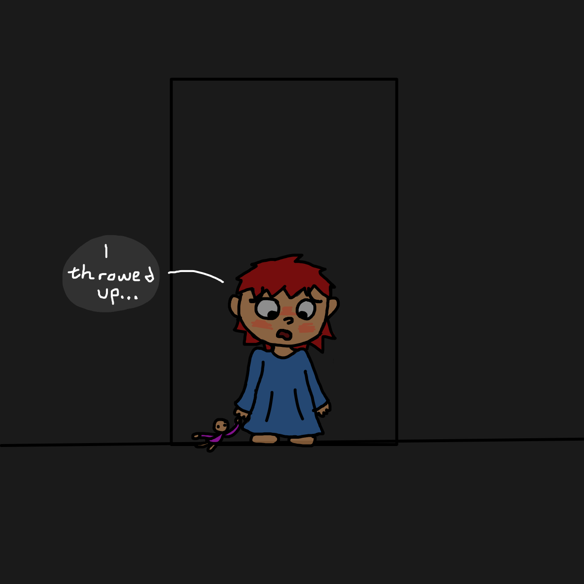  - Online Drawing Game Comic Strip Panel by CherryFlavored