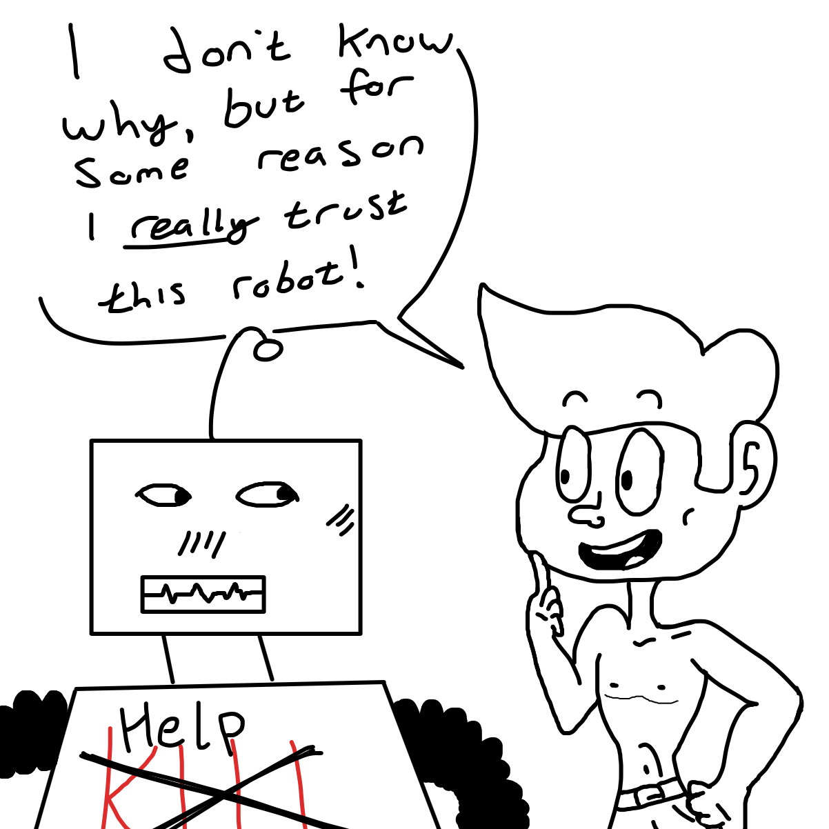  - Online Drawing Game Comic Strip Panel by CherryFlavored