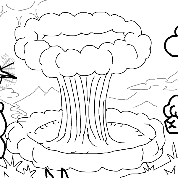 Drawing in Hhhh by bazookangaroo