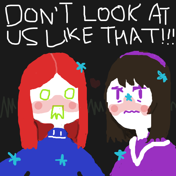 Drawing in Lovers!? by evehibi