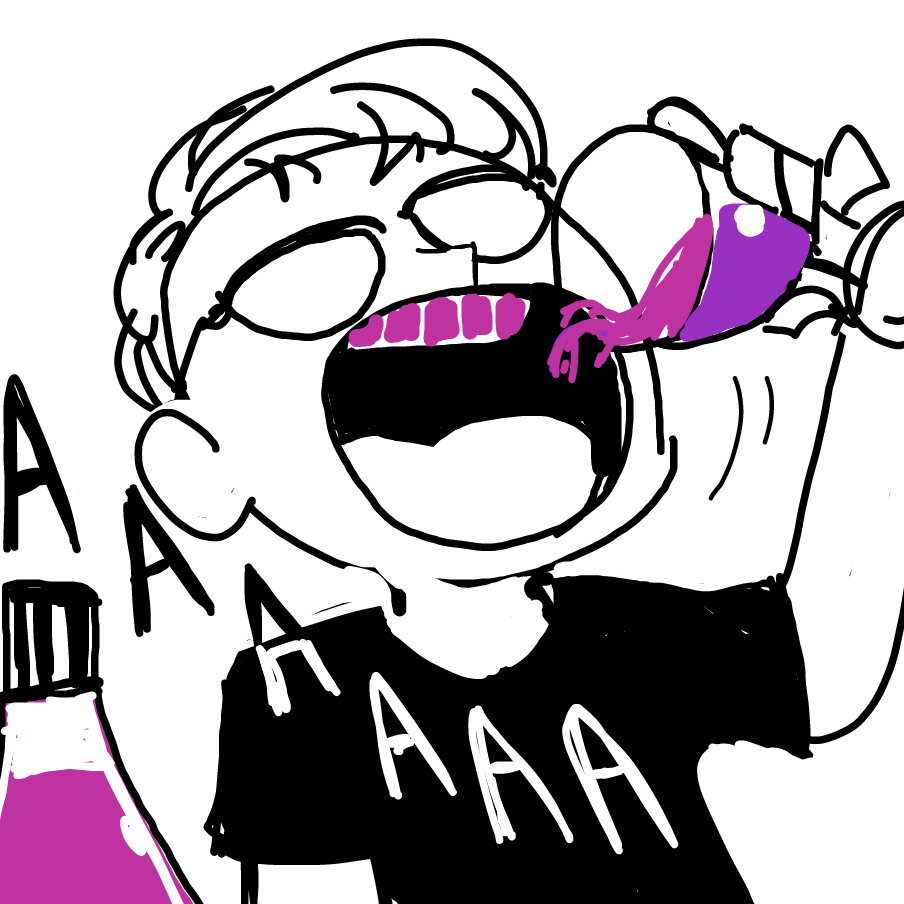 Drawing in No by Villosite