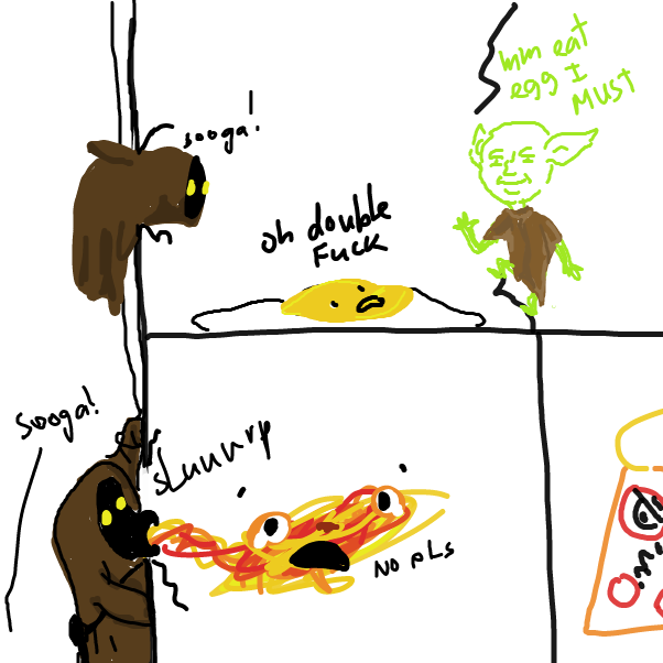 Drawing in Food by Robro