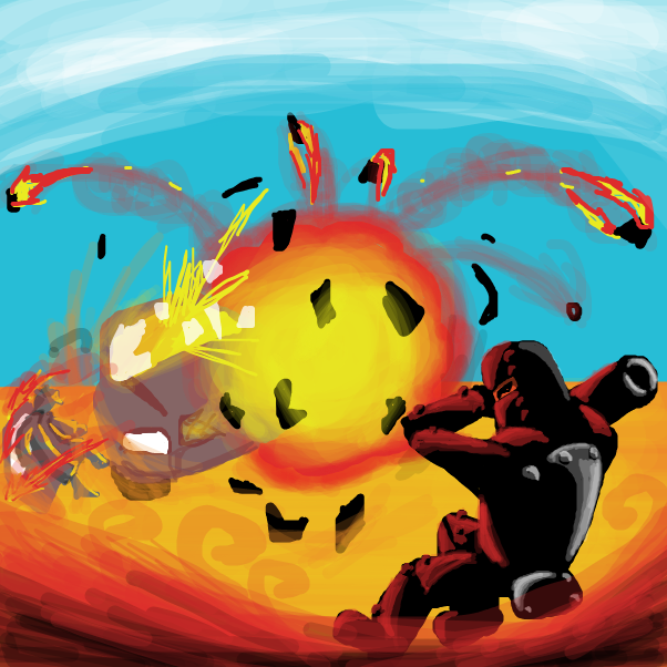  - Online Drawing Game Comic Strip Panel by SeanTrunks