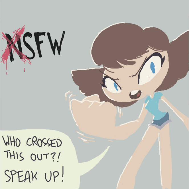 Drawing in SFW??? by Sasha_Cakes