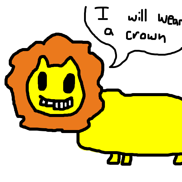 Drawing in Larry Lion by SteliosPapas