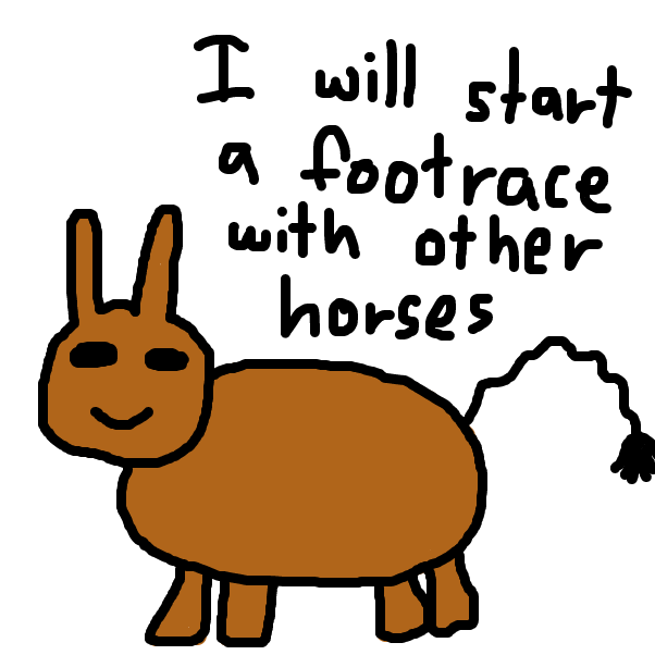 Drawing in Harold Horse by SteliosPapas