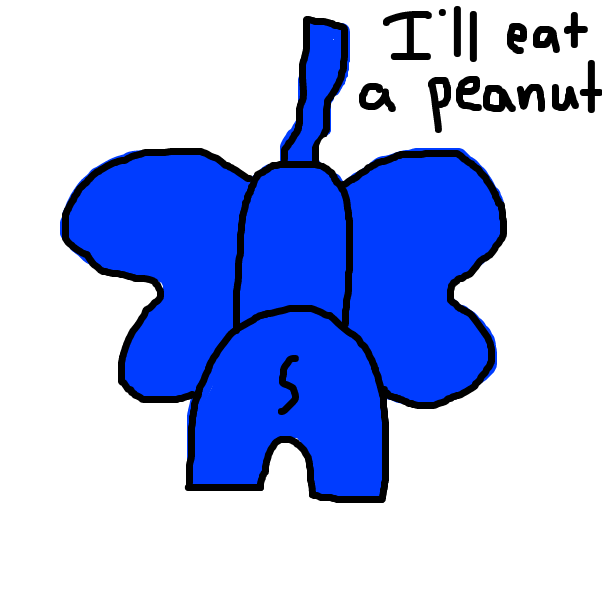 Drawing in Edward Elephant by SteliosPapas