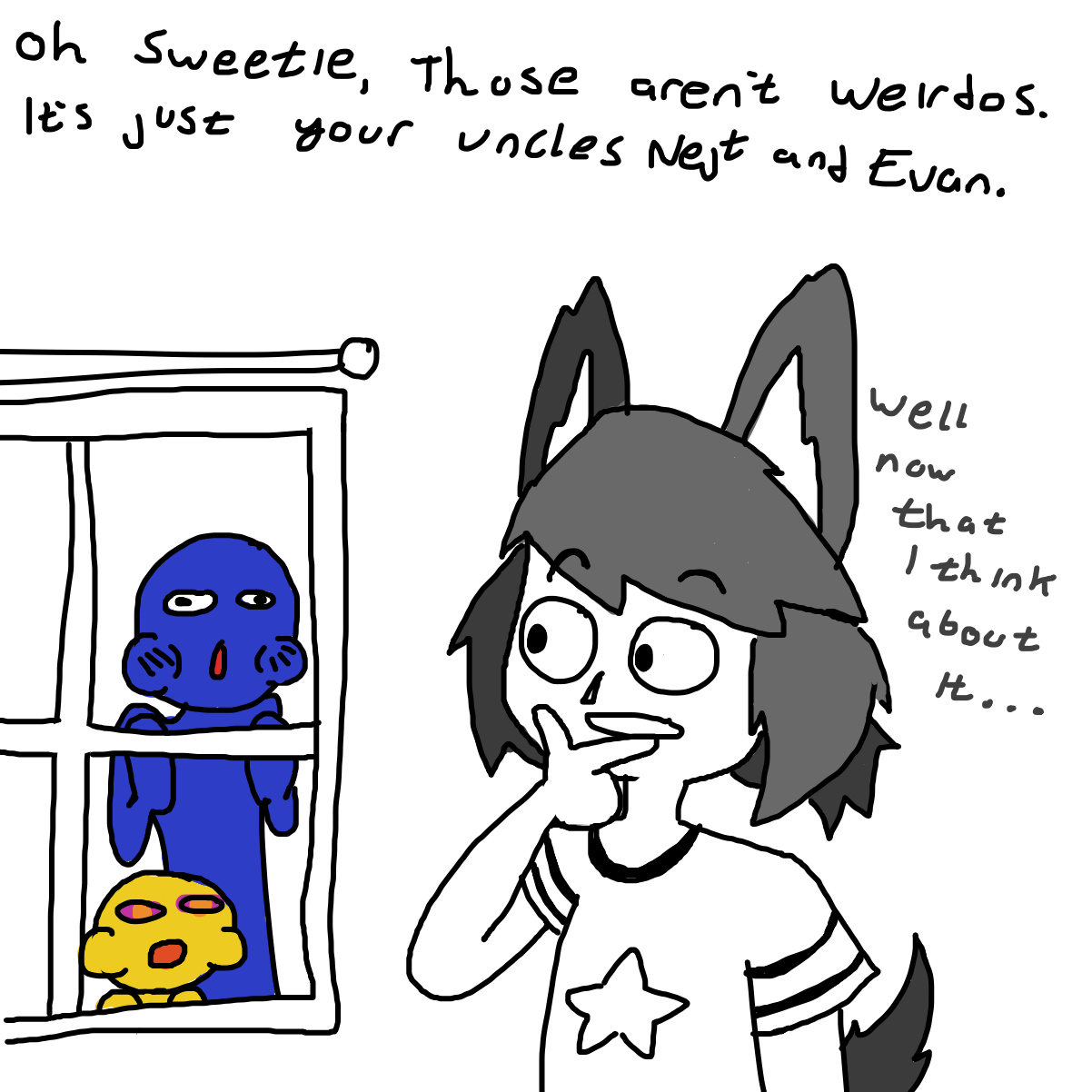  - Online Drawing Game Comic Strip Panel by CherryFlavored