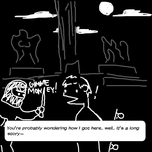 Drawing in HI this is me, by Robro