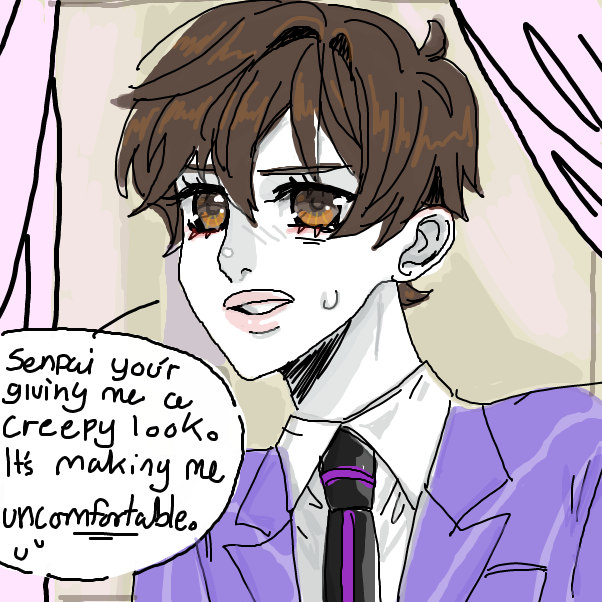 Drawing in Ouran  by ParisBaguetti