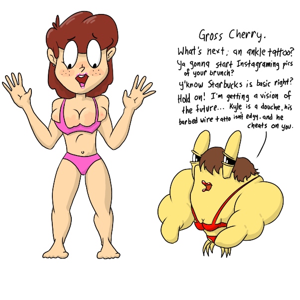 Drawing in Makeup by Wizard Croissant