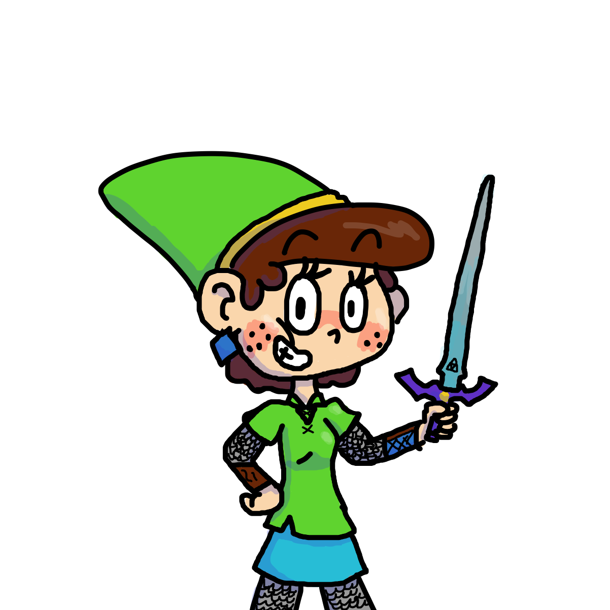  - Online Drawing Game Comic Strip Panel by CherryFlavored