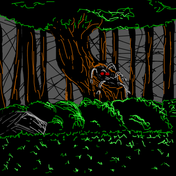 Drawing in hoods in da woods by Robro