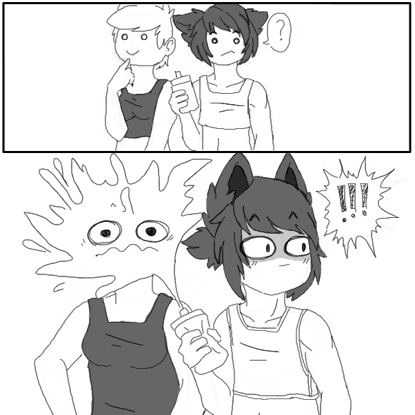  - Online Drawing Game Comic Strip Panel by Nephtys