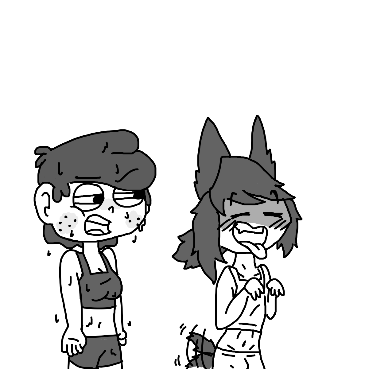  - Online Drawing Game Comic Strip Panel by CherryFlavored