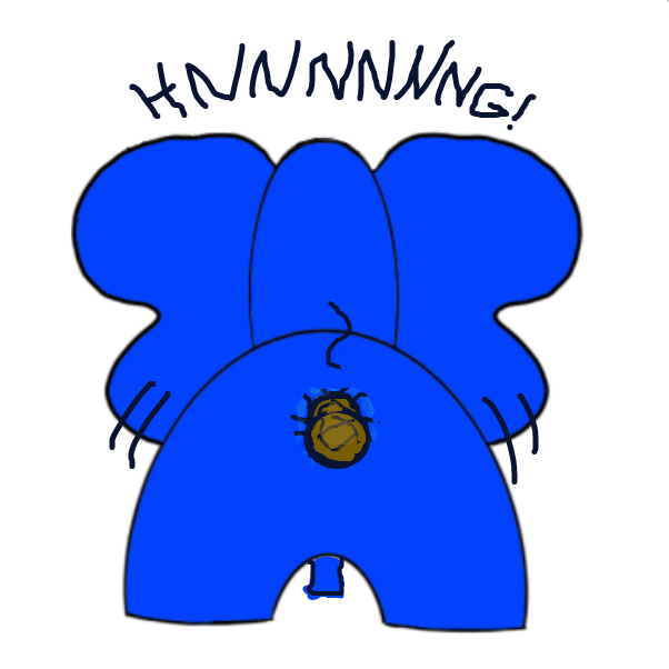 Drawing in Edward Elephant by Ramora