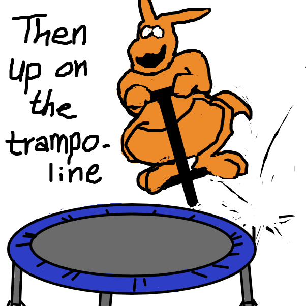 Drawing in Ken Kangaroo by Ramora