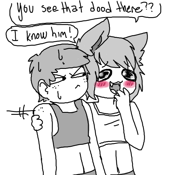  - Online Drawing Game Comic Strip Panel by Nephtys