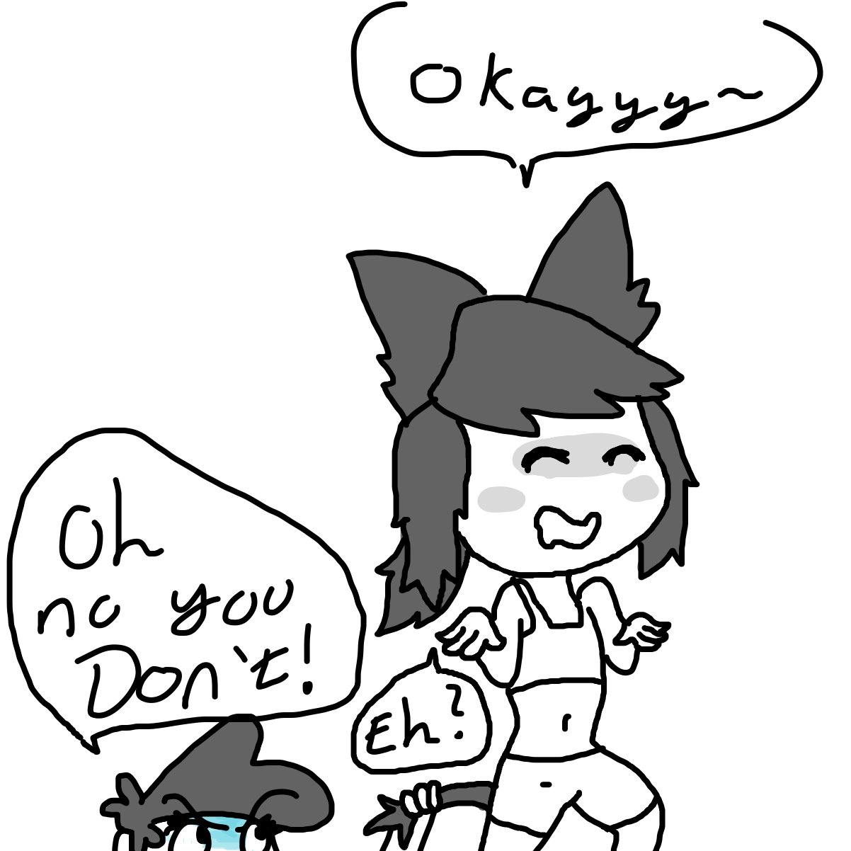  - Online Drawing Game Comic Strip Panel by CherryFlavored