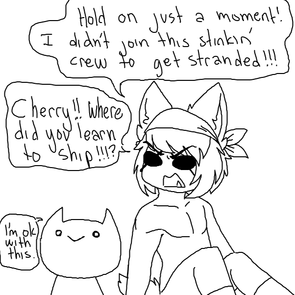 Drawing in An impish island tour by Nephtys