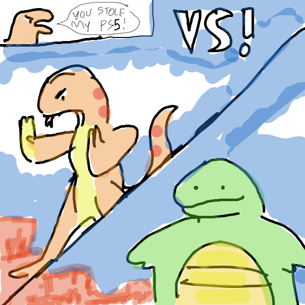 Drawing in Karatosaur by kumatora