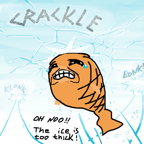 Drawing in Fido Fish by Ramora