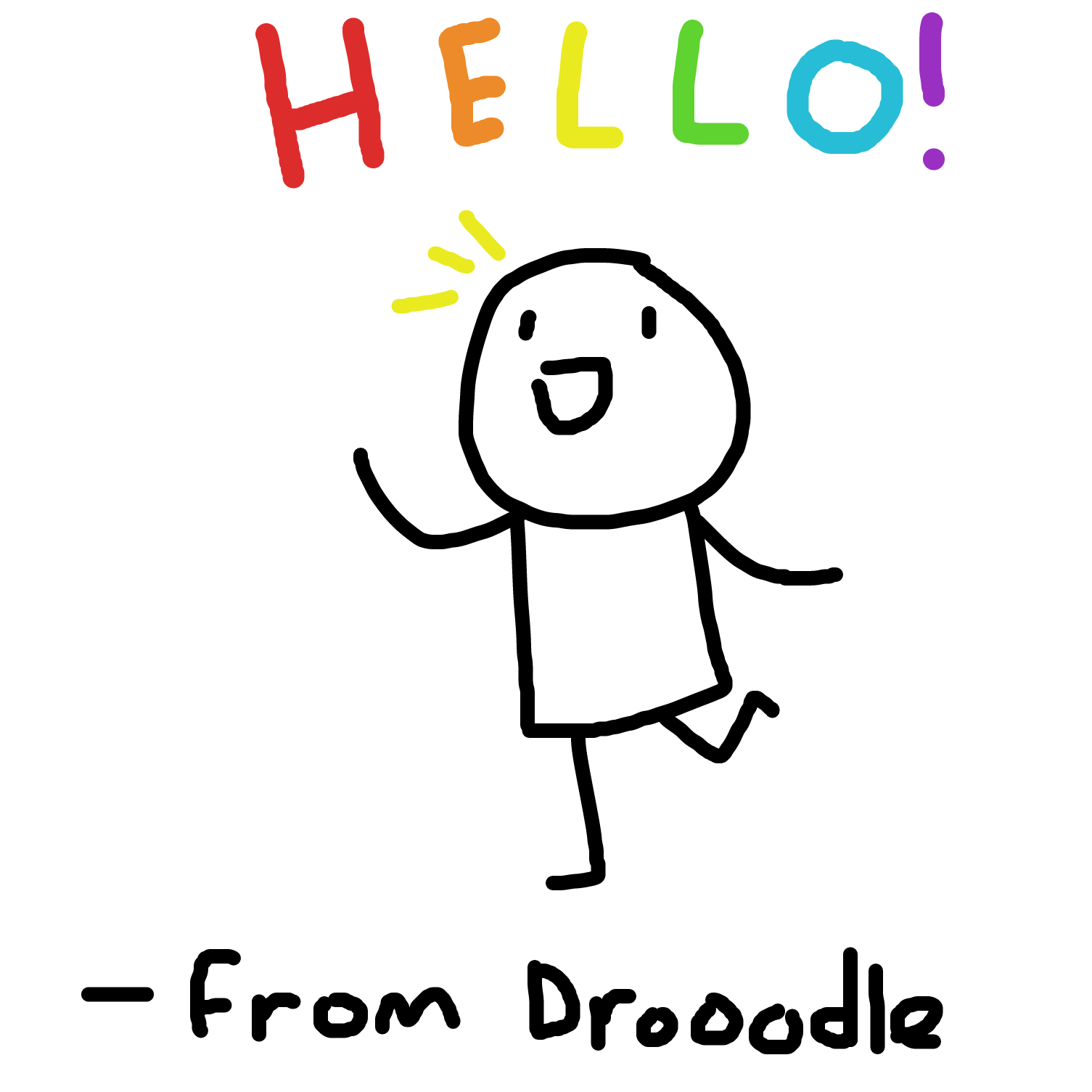 I'm from the drawing site Drooodle! - Online Drawing Game Comic Strip Panel by dummythicc