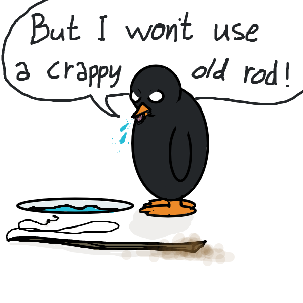 Drawing in Preston Penguin by Ramora