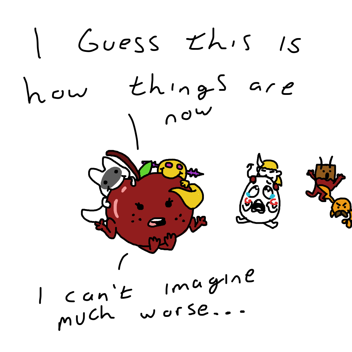  - Online Drawing Game Comic Strip Panel by CherryFlavored