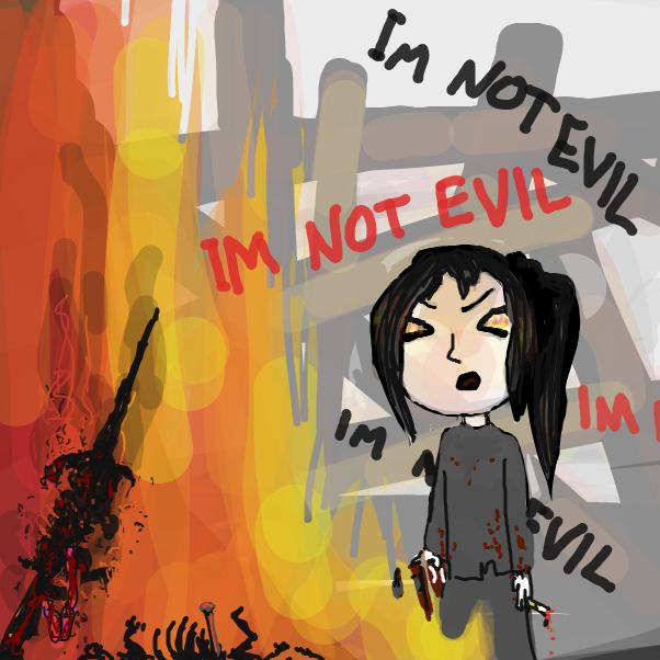 Drawing in the mistery of the witch by Ramora