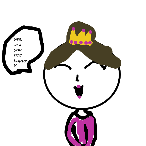 Drawing in rebel princess 2 by amanora1965