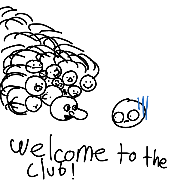 Drawing in the clam by ItzAki