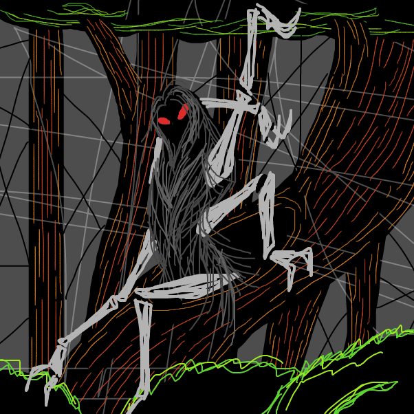 Drawing in hoods in da woods by SeanTrunks