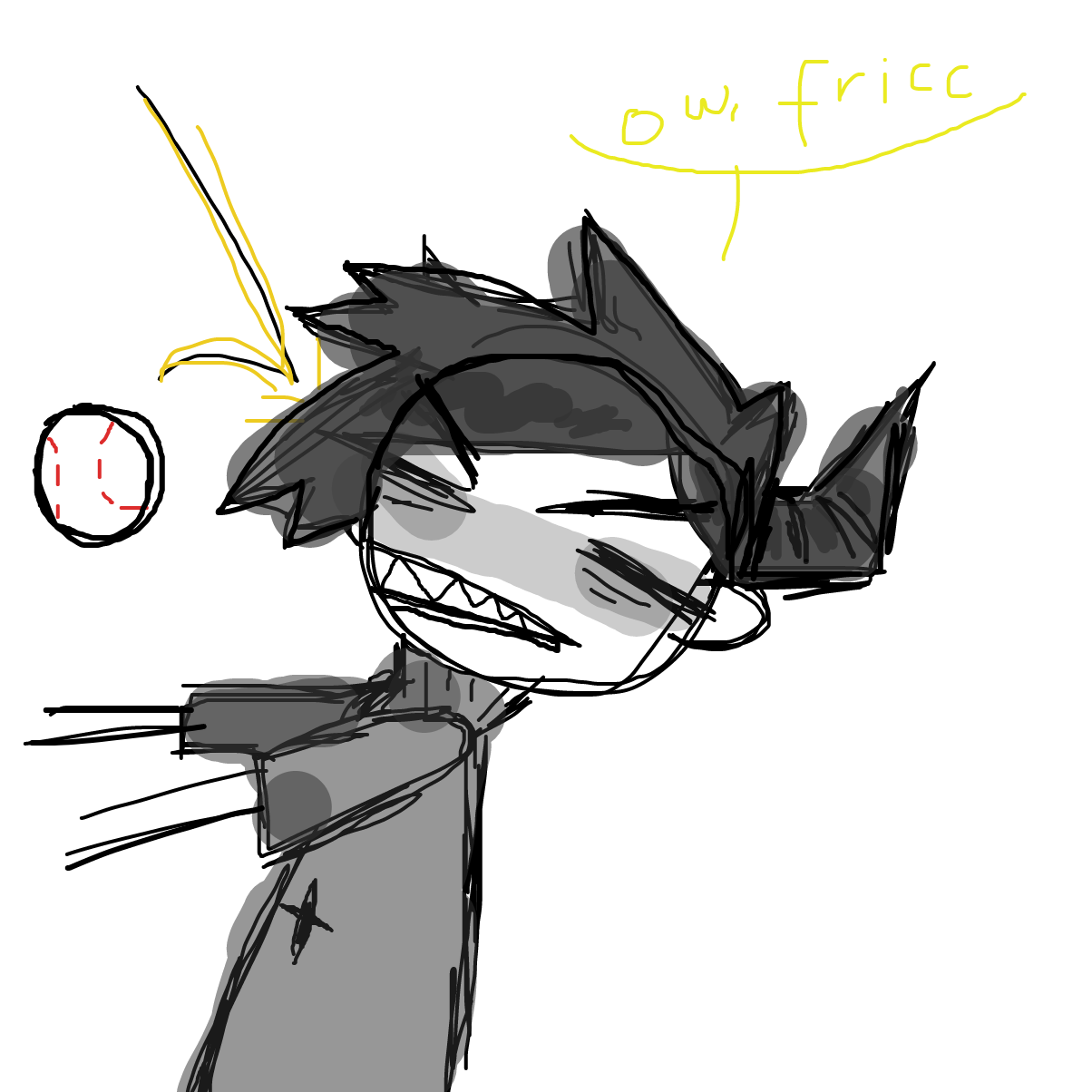 Drawing in ? by dribblio