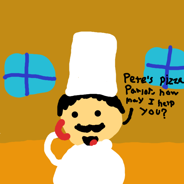 Drawing in Pizza Time by TheOctavius8