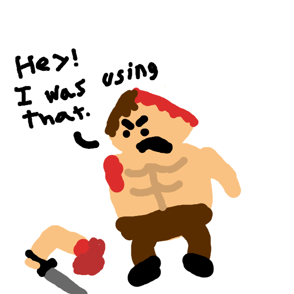 Rude. - Online Drawing Game Comic Strip Panel by TheOctavius8