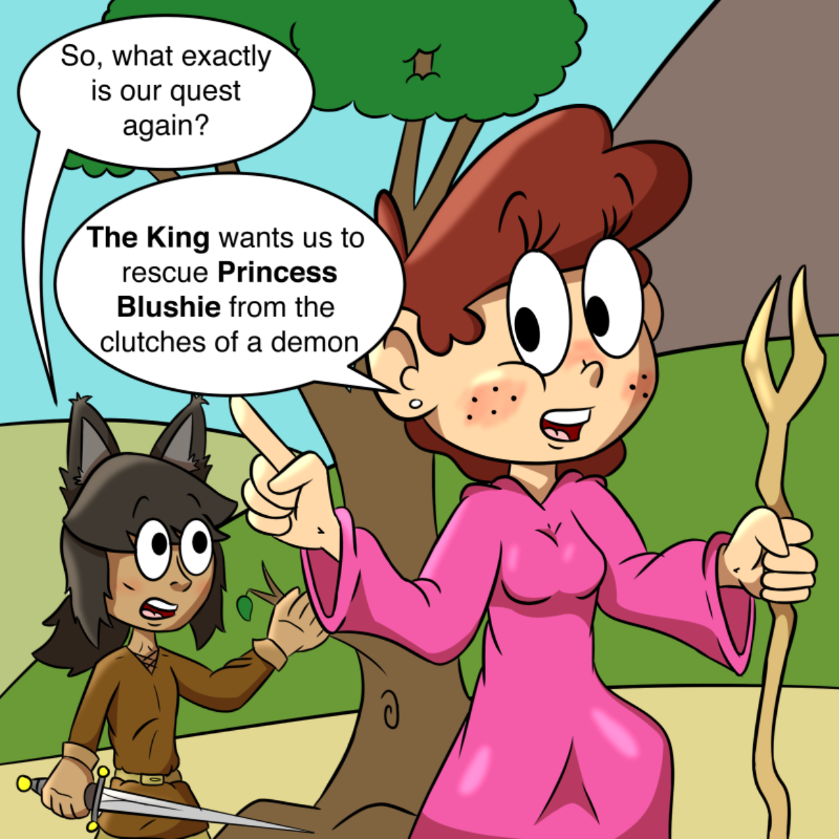 Liked webcomic A Medieval Quest