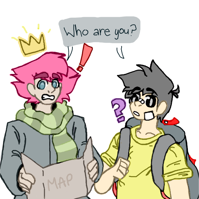 Drawing in meet the kids! by wrecktangle