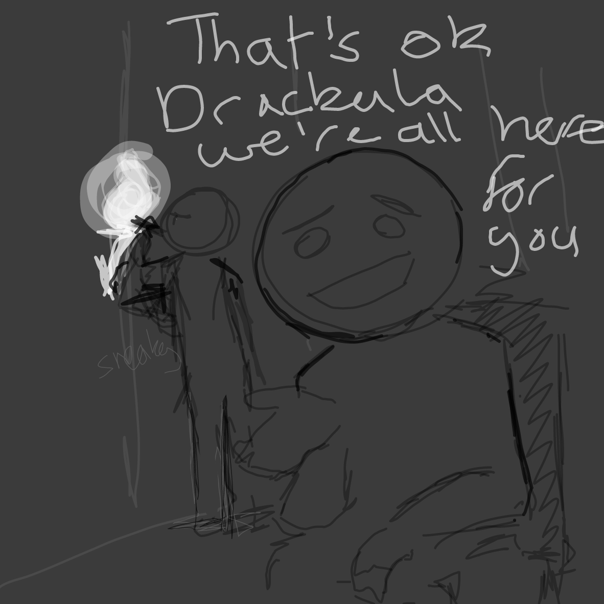 Drawing in crackula by Lads