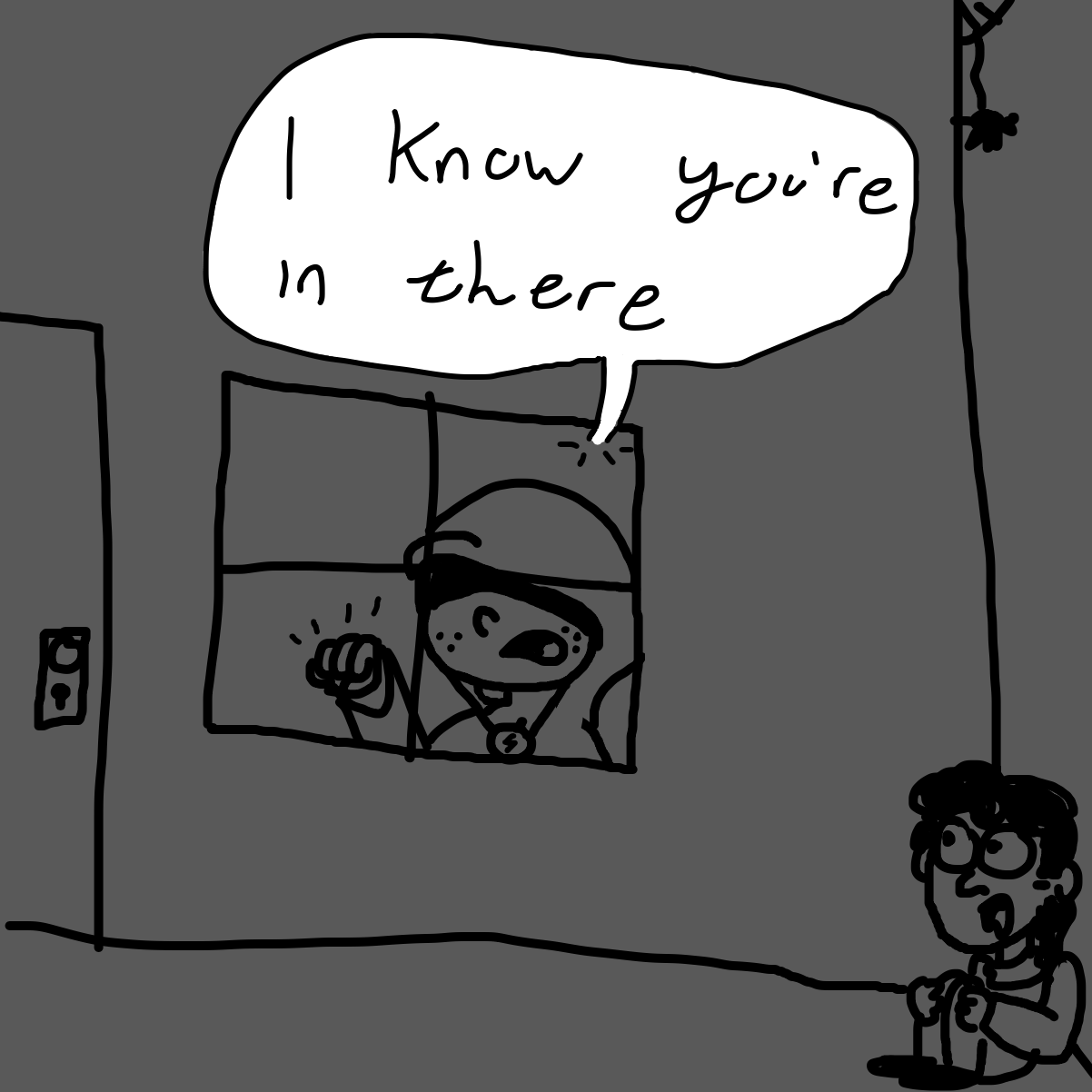  - Online Drawing Game Comic Strip Panel by CherryFlavored