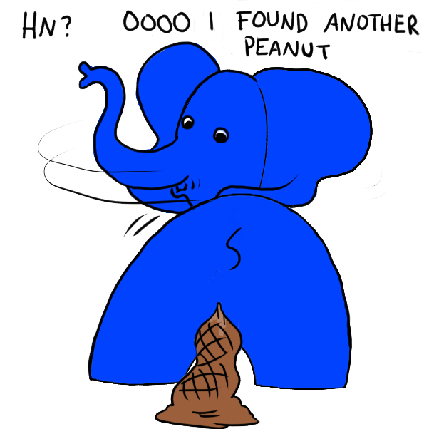 Drawing in Edward Elephant by Ramora