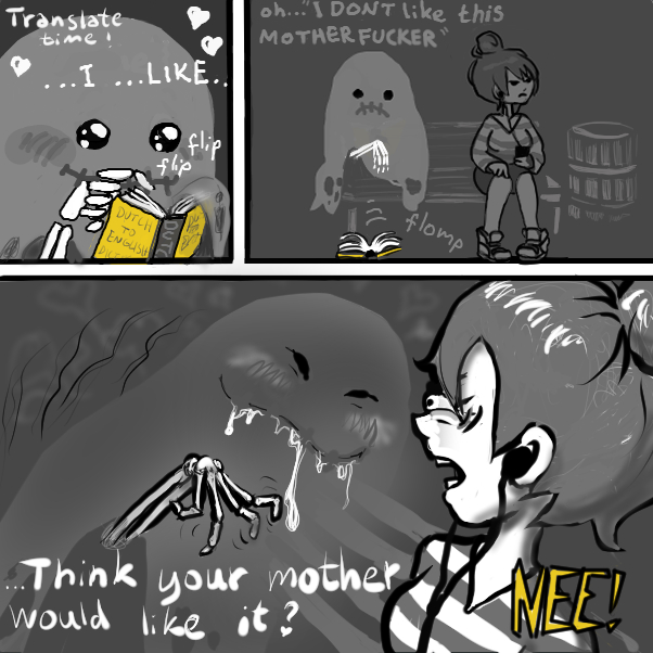 Drawing in not so secret admirer by Ramora