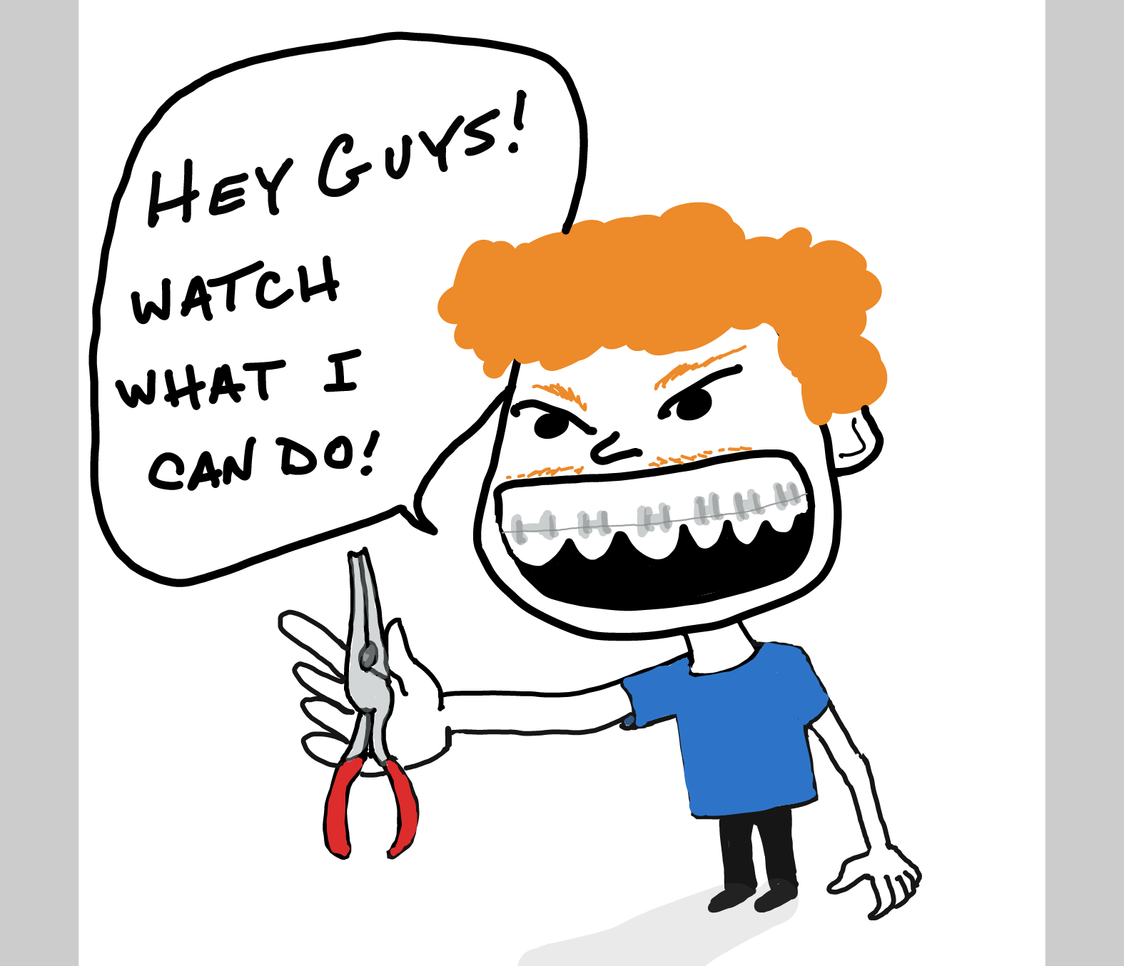 Drawing in Metal by Uhhuh