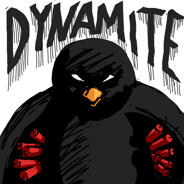 Drawing in Preston Penguin by Ramora