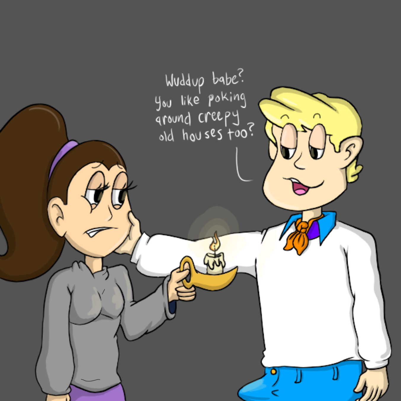  - Online Drawing Game Comic Strip Panel by Wizard Croissant