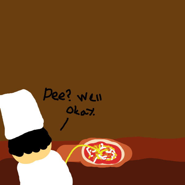 Drawing in Pizza Time by TheOctavius8