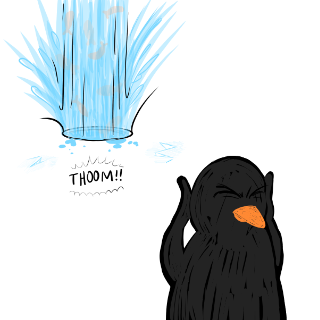  - Online Drawing Game Comic Strip Panel by Wizard Croissant