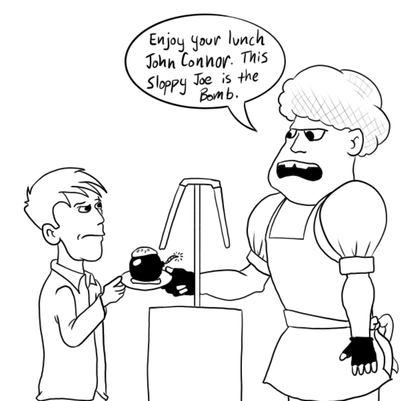  - Online Drawing Game Comic Strip Panel by Wizard Croissant