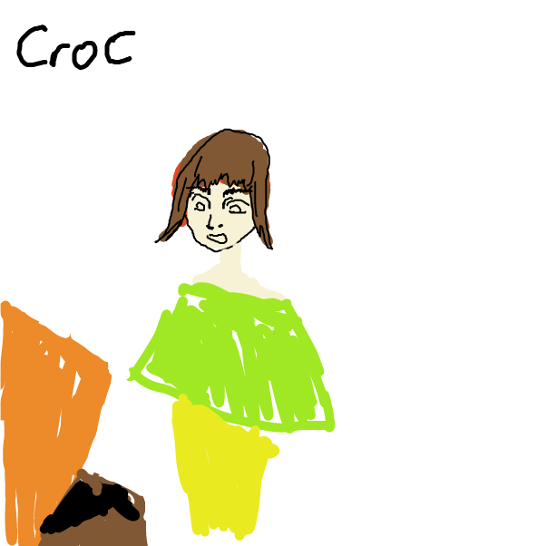 Drawing in Croc by TonyPad